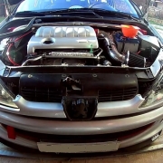 نصب هدلایت روی 206