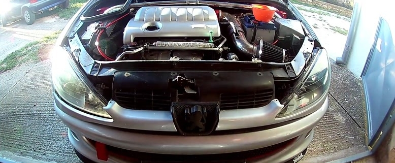 نصب هدلایت روی 206